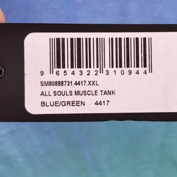 Soul By Soul Cycle Women's Green Recycled Cotton All Souls Muscle Tank - XXL - Picture 7 of 7